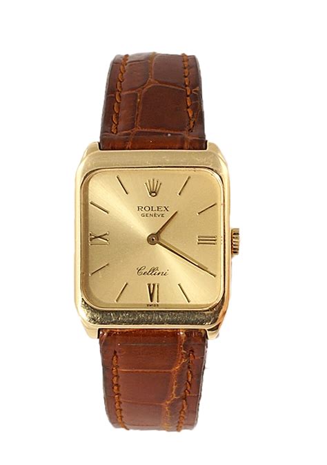 rolex cellini oro rettangolare